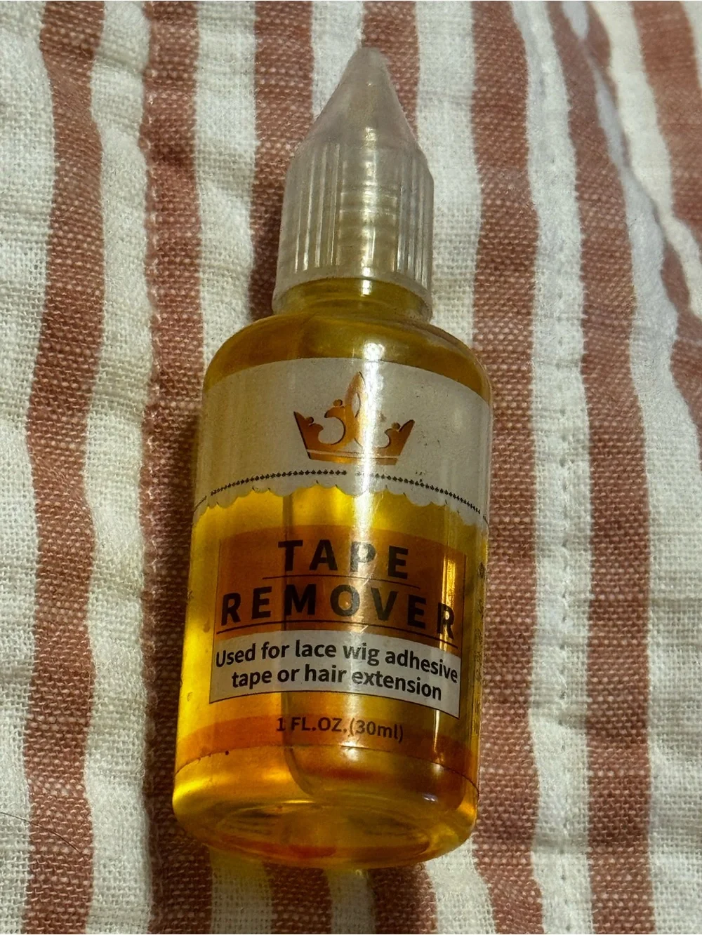 Tape Remover for Lace Wigs & Extensions - Amber